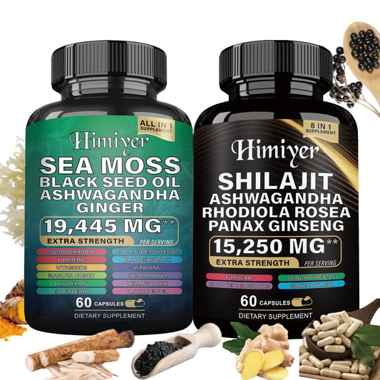 Himiyer Sea Moss & Shilajeet Collection Set